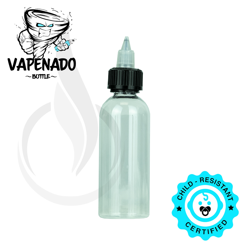 VAPENADO 100ml Bottle with Black/Clear Cap(790/case)